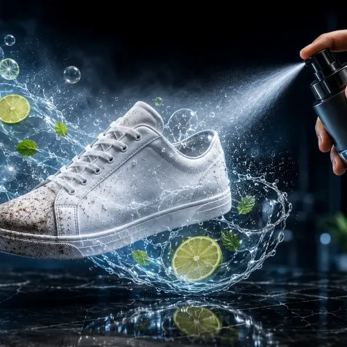 ميزات استخدام بخاخ تنظيف الجزم لحماية أنسجتها